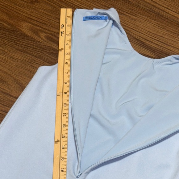 🔥🔥🔥J. McLaughlin Blue Alicia Midi Dress Sleeveless Crew Neck Size: XS🔥🔥🔥 - Picture 9 of 9